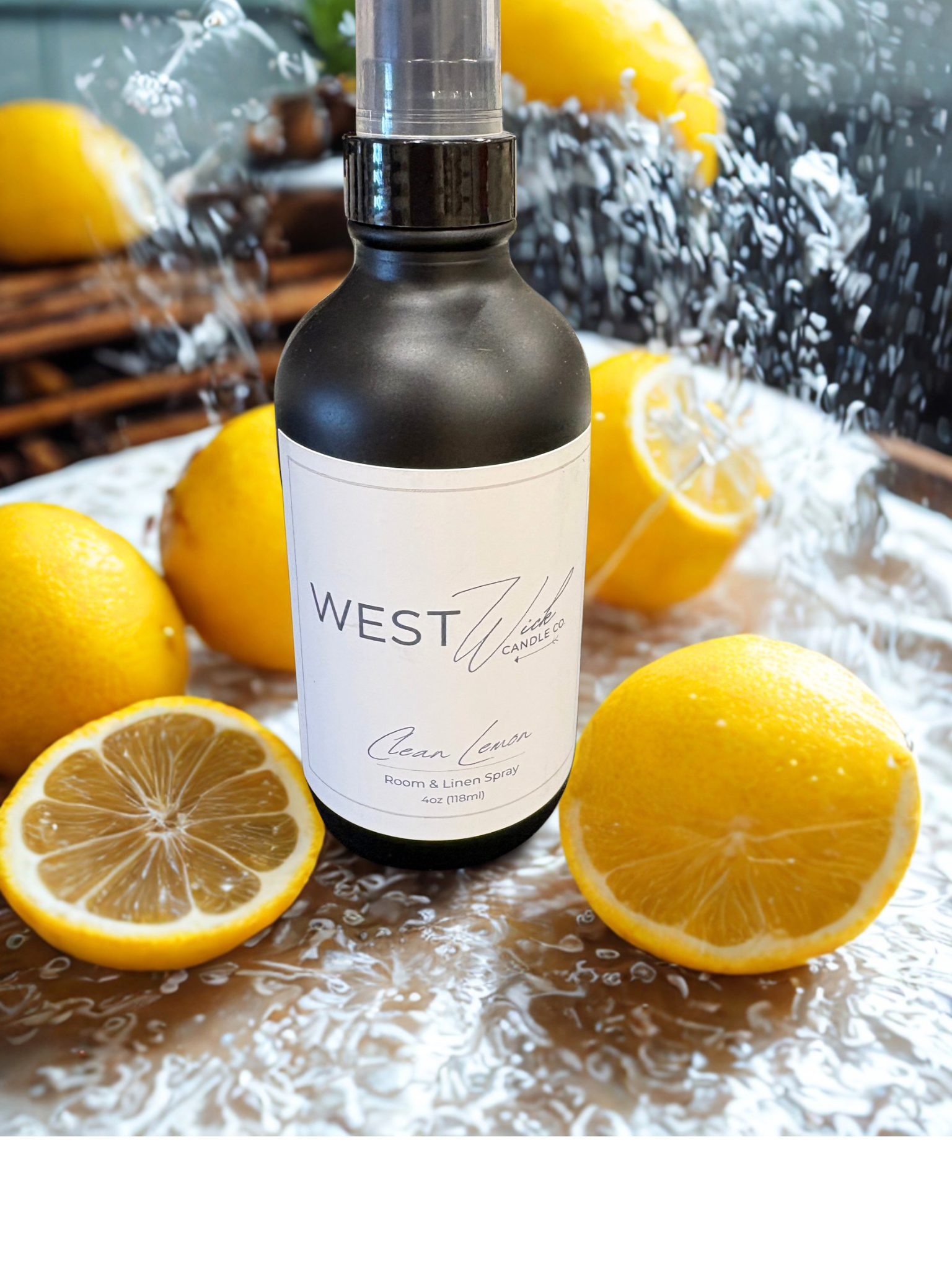 Clean Lemon 4 oz Room & Linen Spray
