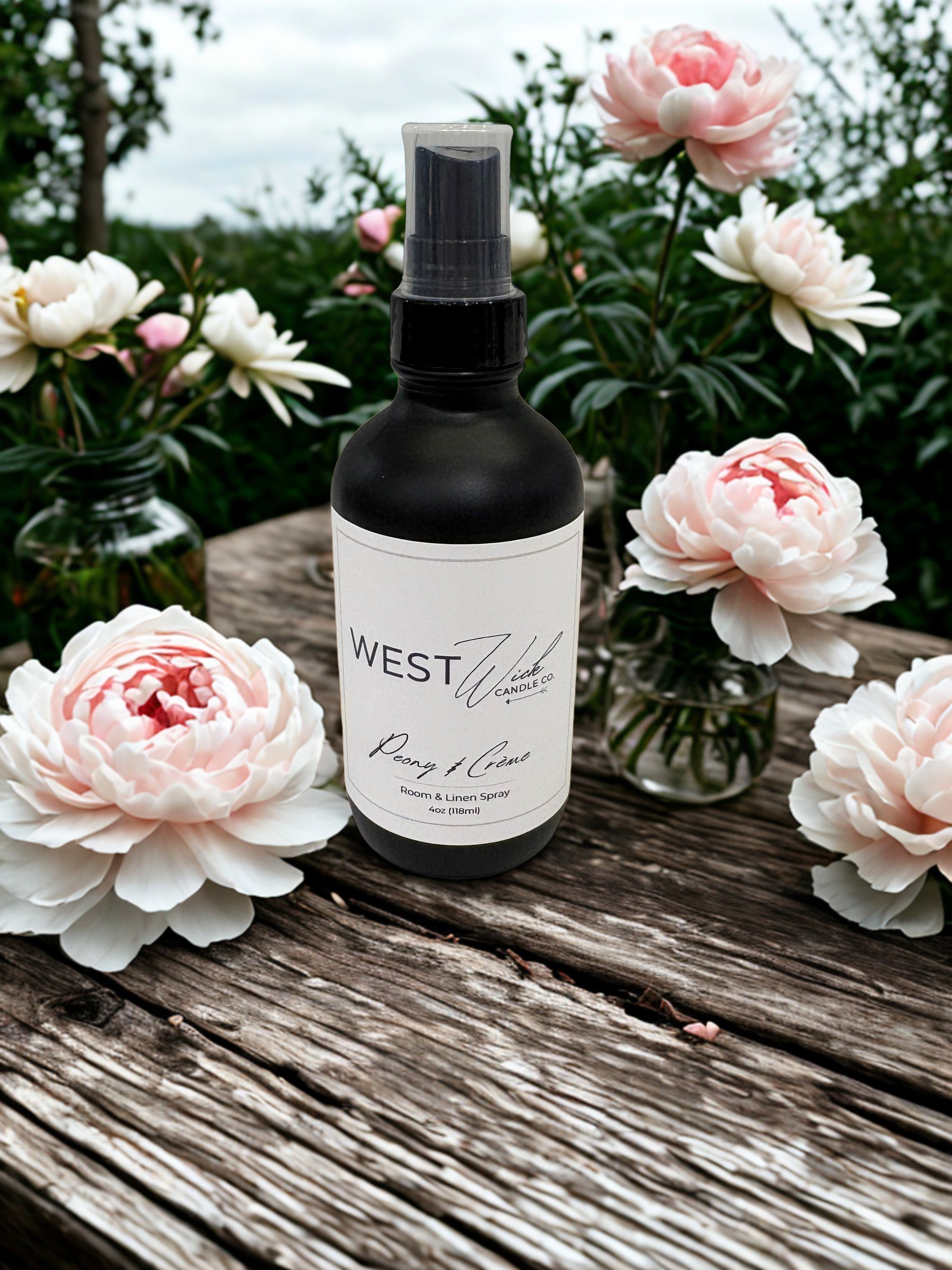Peony & Crème | 4 oz Room & Linen Spray