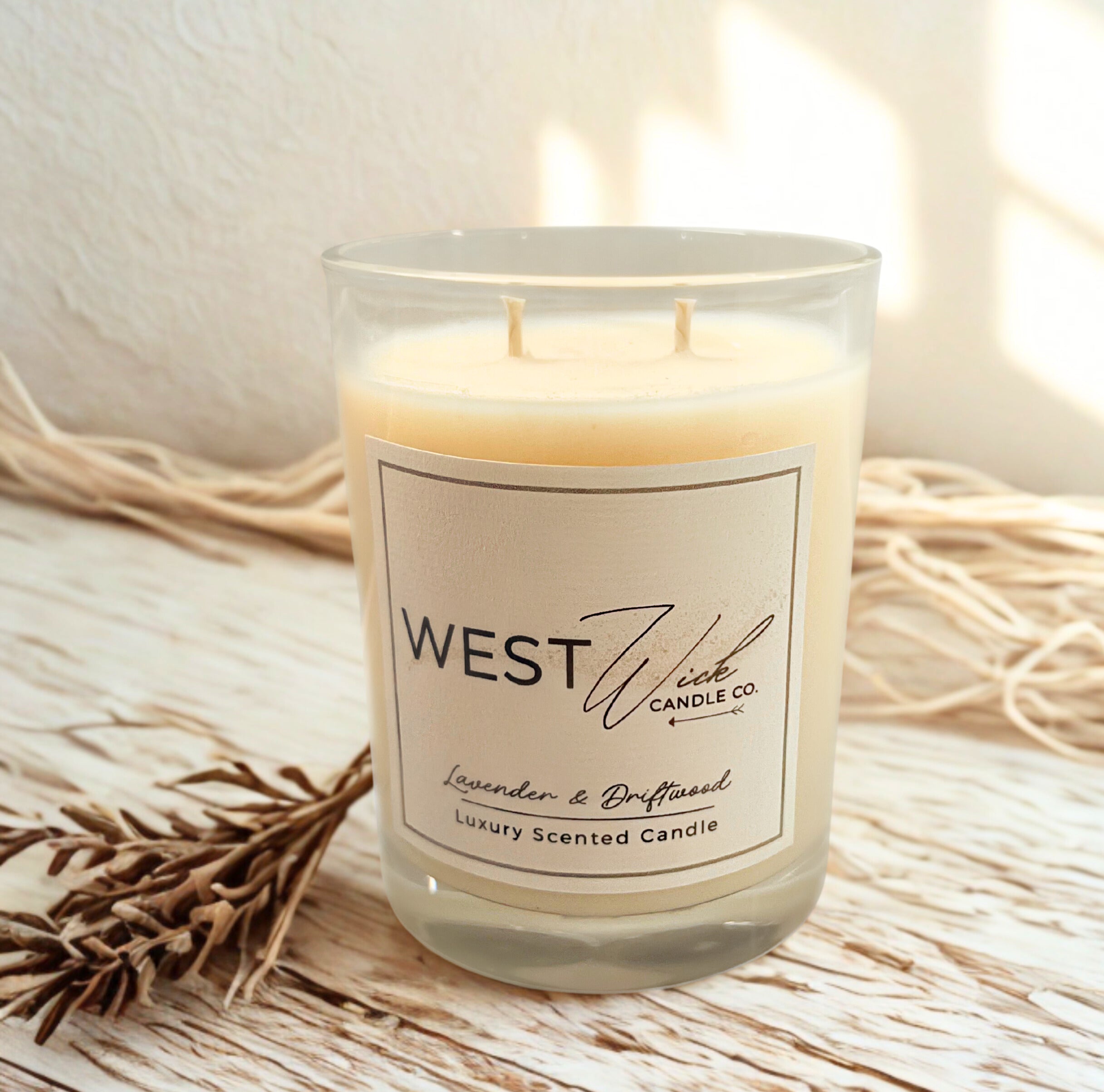 Lavender & Driftwood Candle