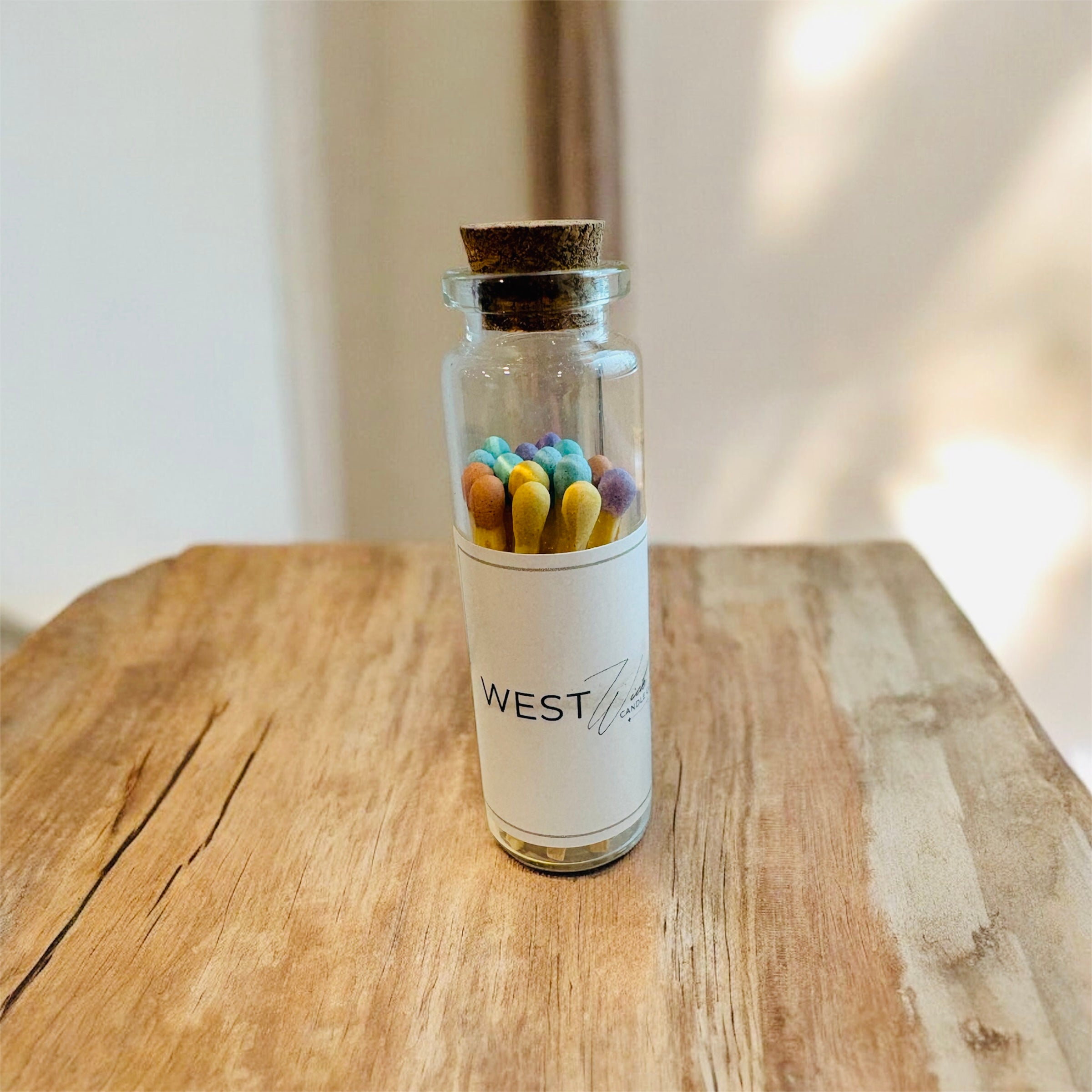 Pastel Mix Matches in Small Corked Vial