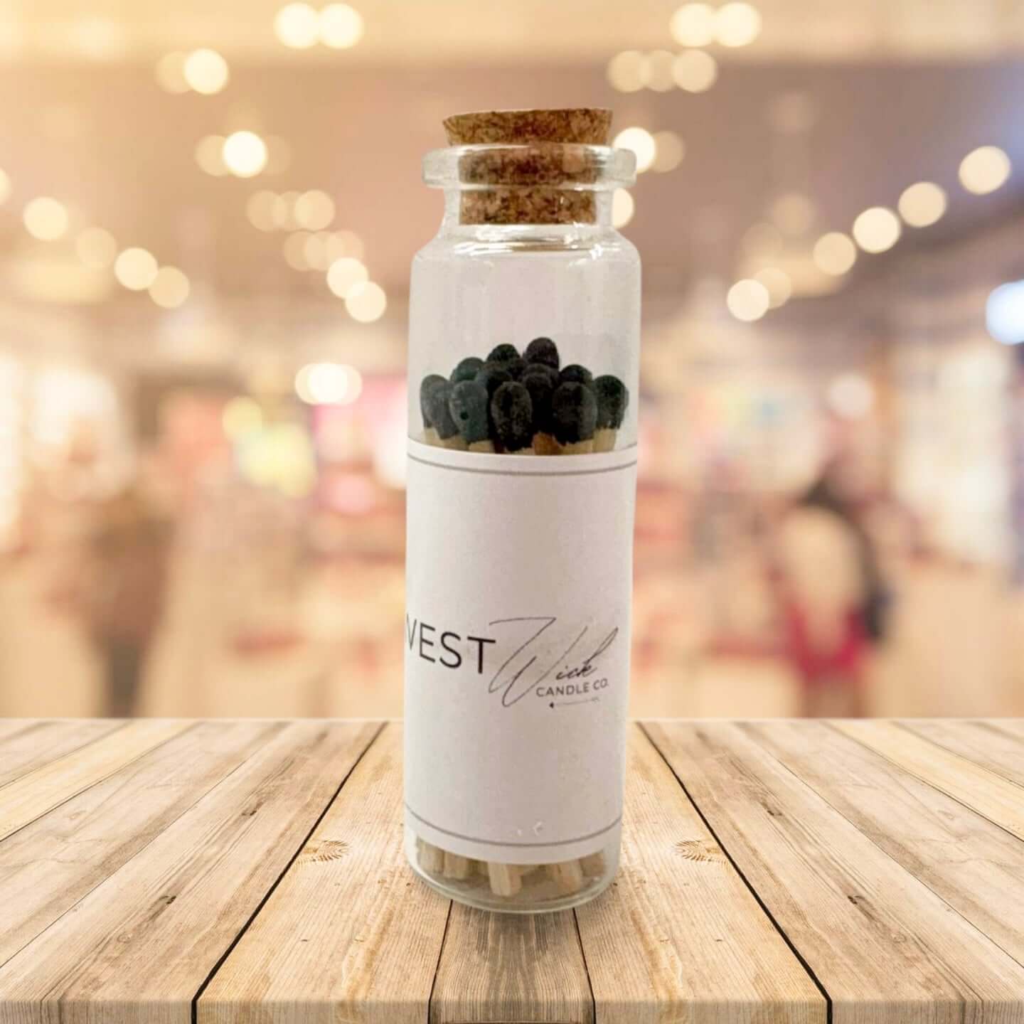 Small Vial of Black Matches