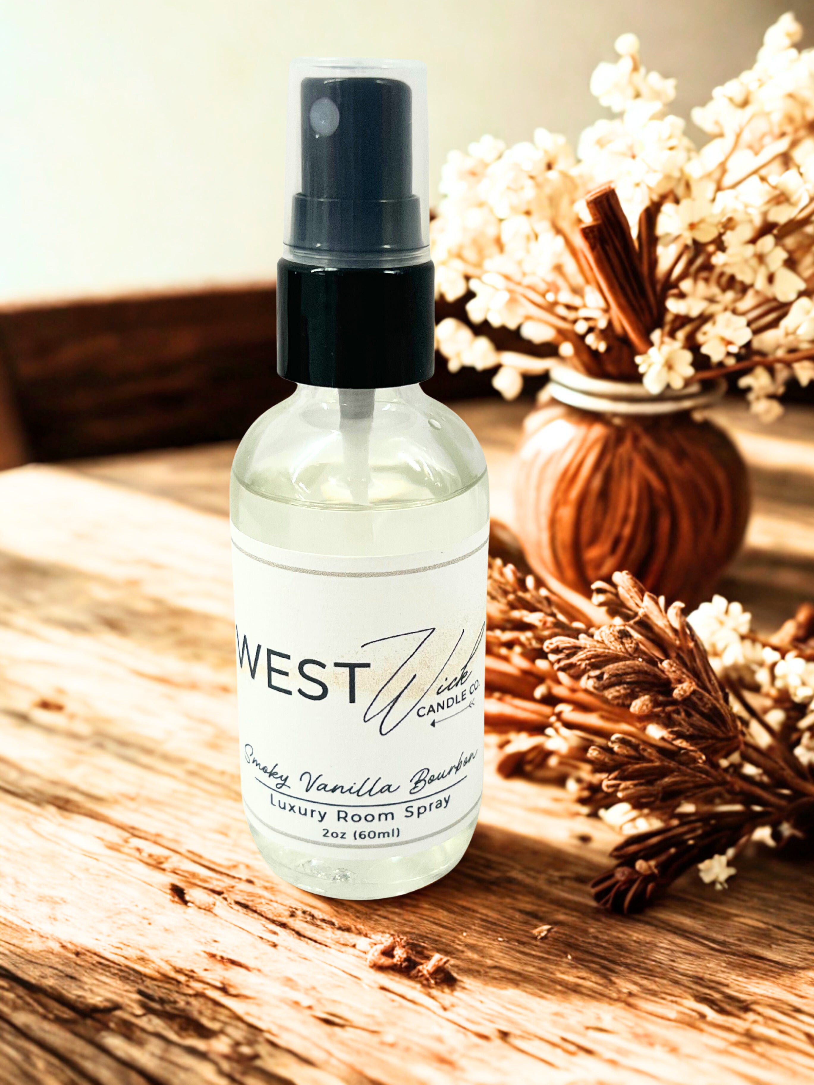 Smoky Vanilla Bourbon Room Spray