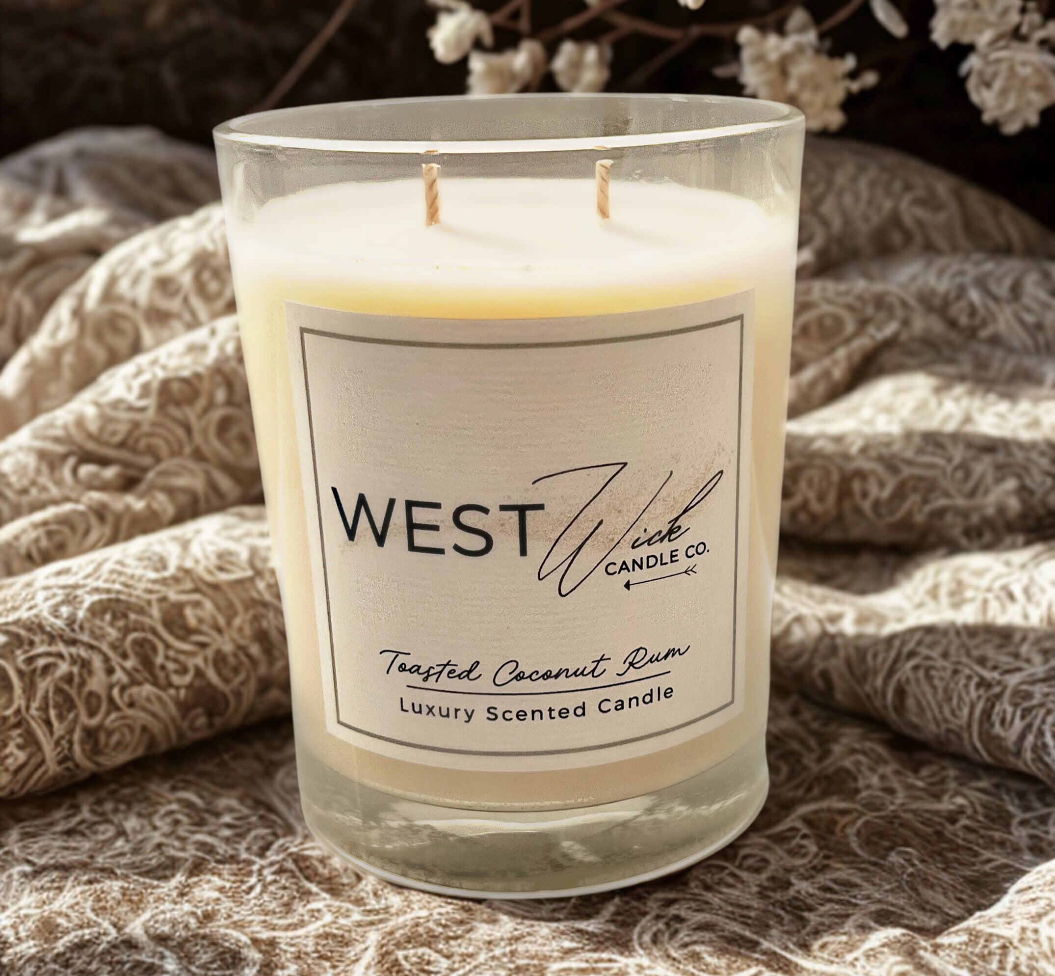 Toasted Coconut Rum Candle