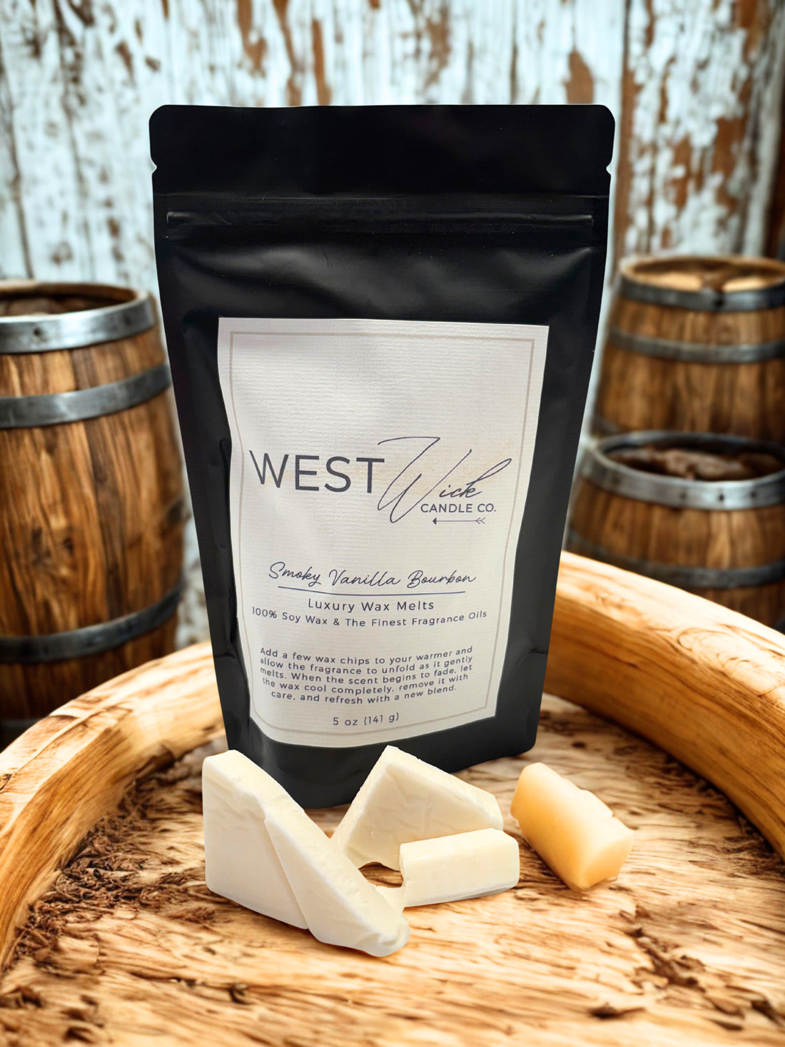 Smoky Vanilla Bourbon Wax Melts