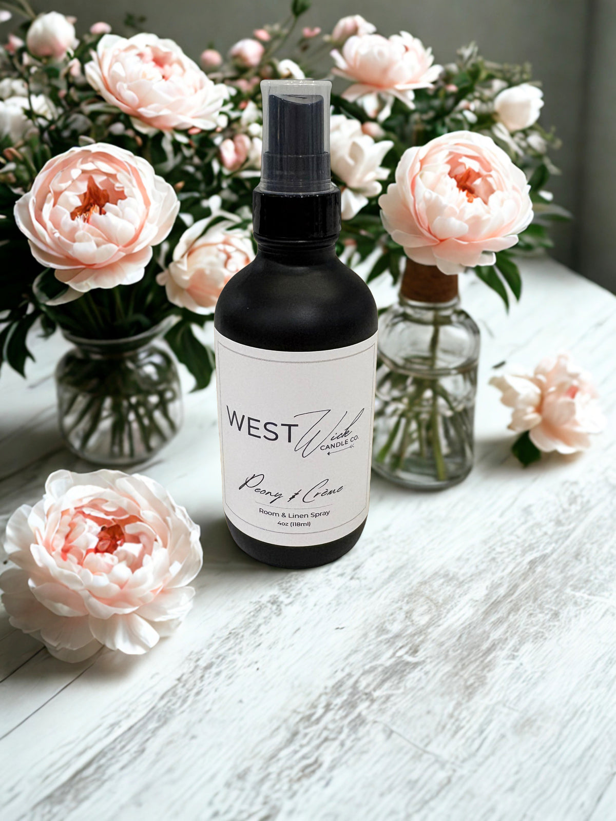 Peony &amp; Crème | 4 oz Room &amp; Linen Spray