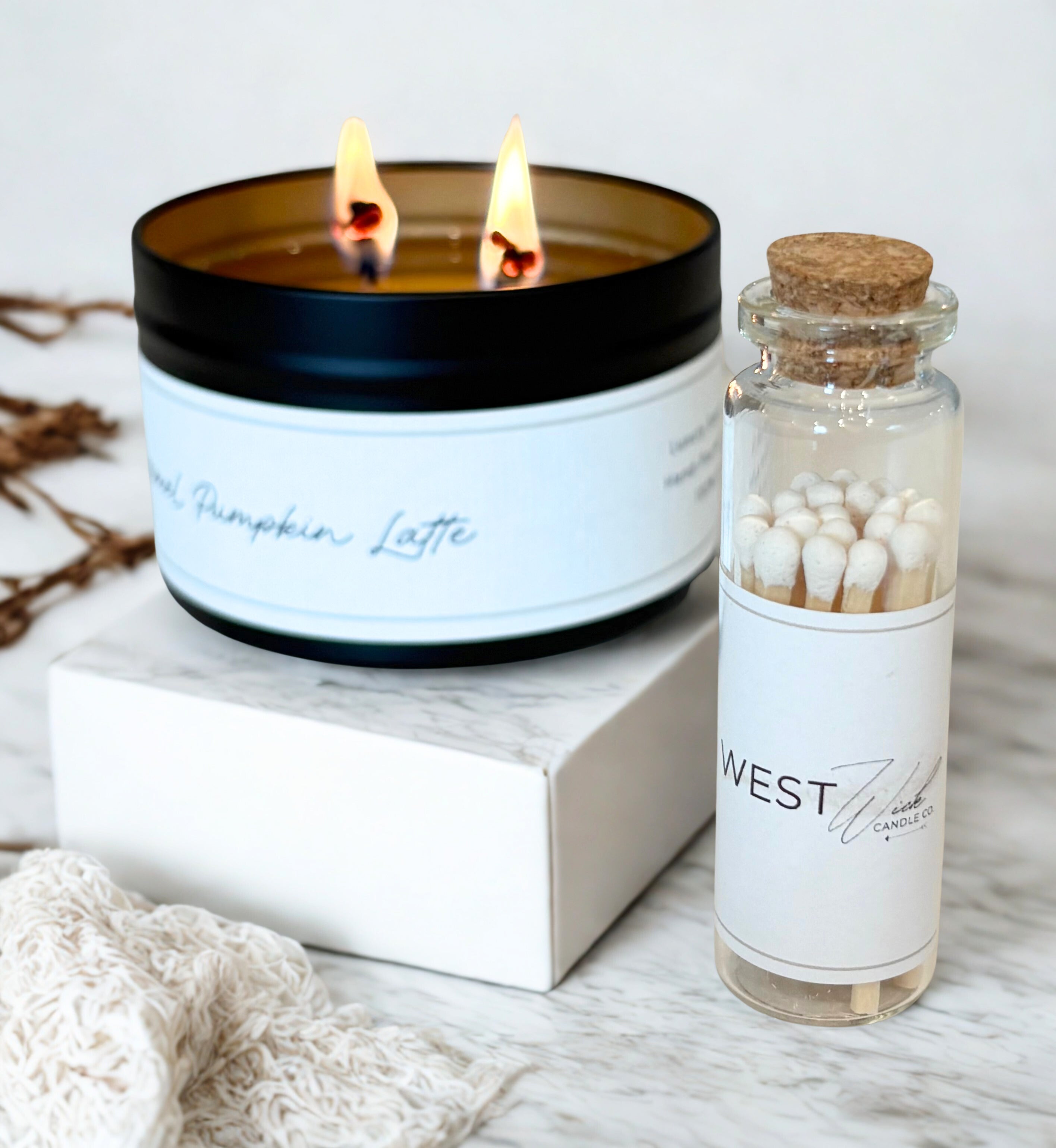 White Matches | Small Corked Vial