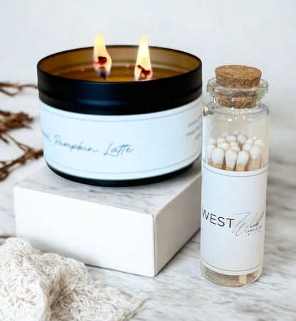 Small Signature White Tip Matches