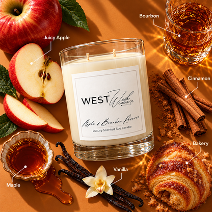Apple &amp; Bourbon Reserve | Signature Candle