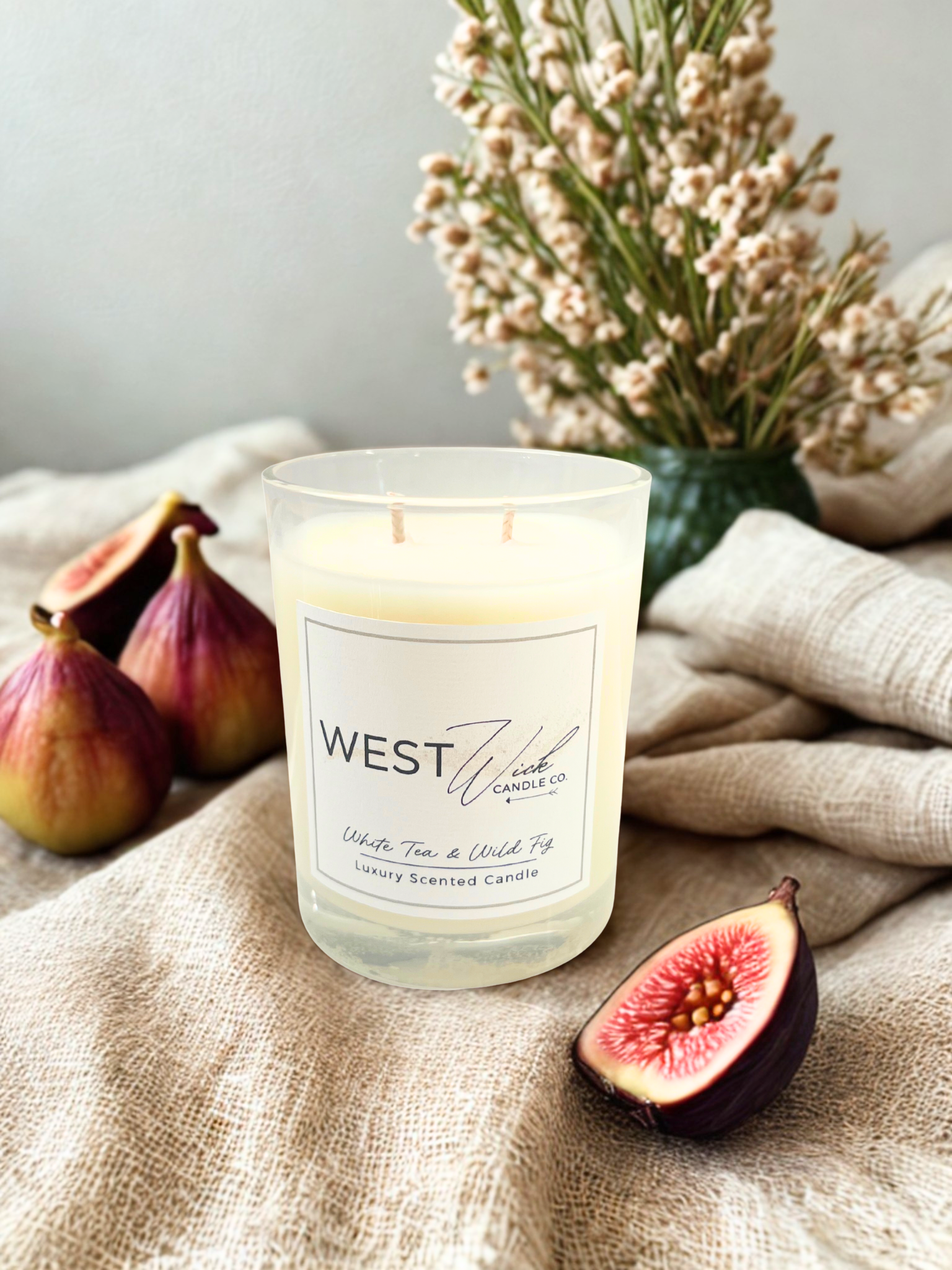 White Tea &amp; Wild Fig Candle