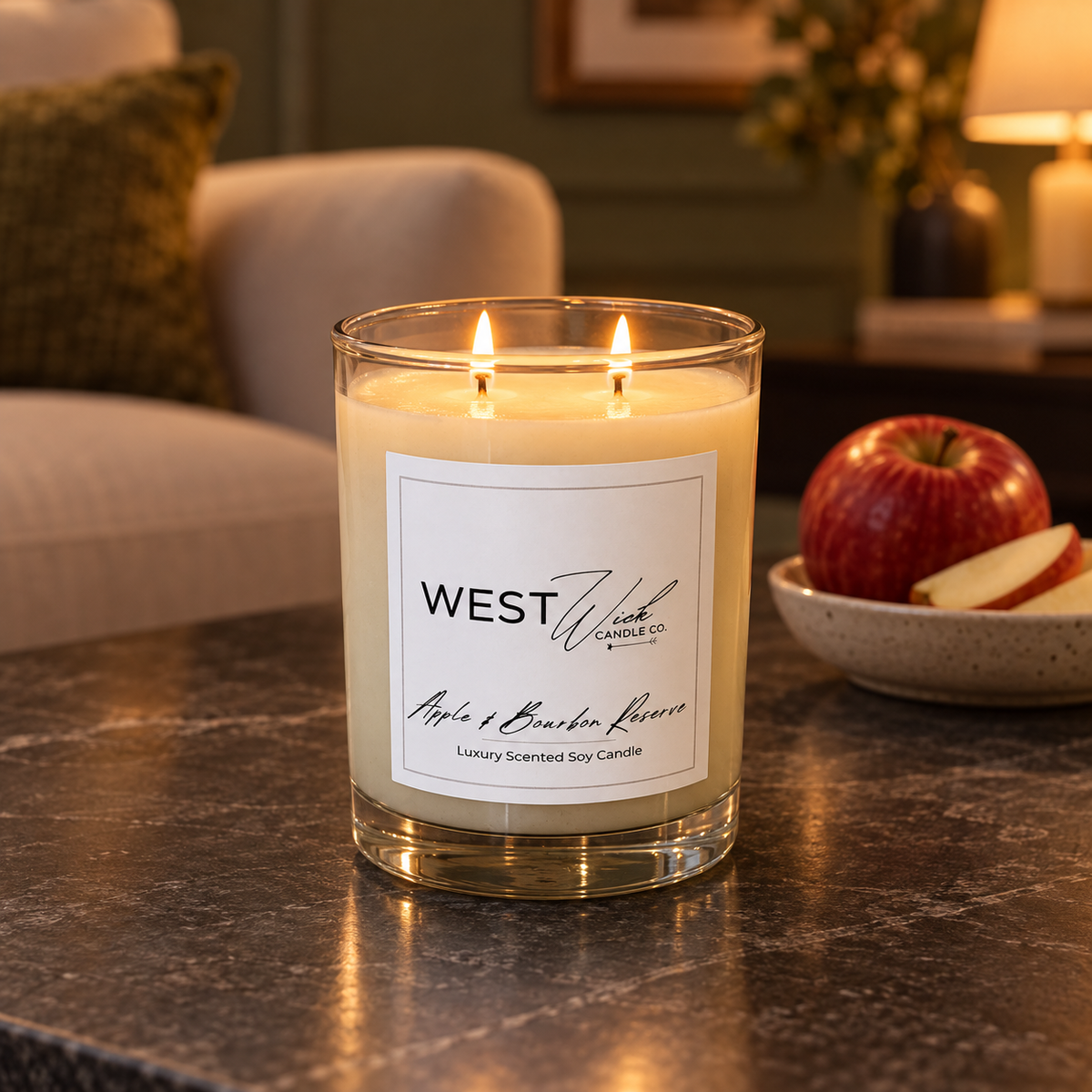 Apple &amp; Bourbon Reserve | Signature Candle