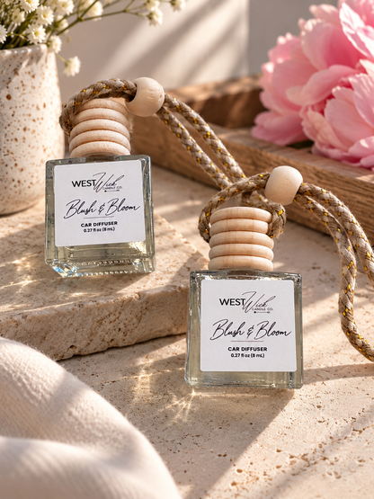 Blush &amp; Bloom | Car Hanging Reed Diffuser