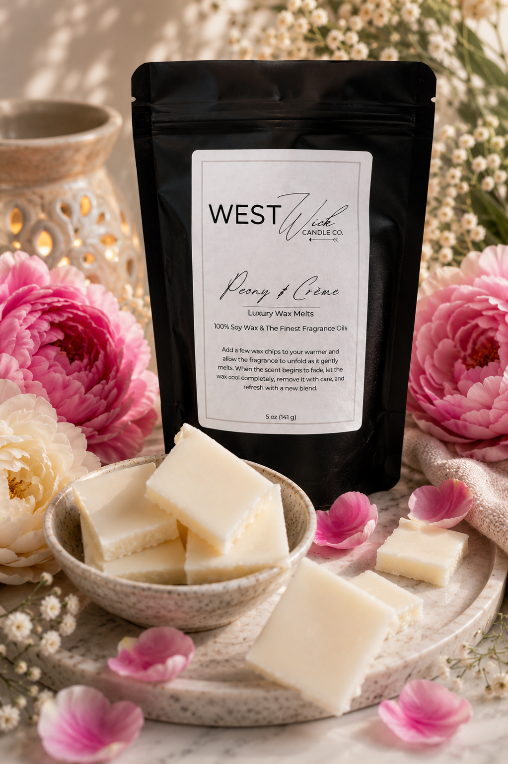 Peony &amp; Crème | Wax Melts