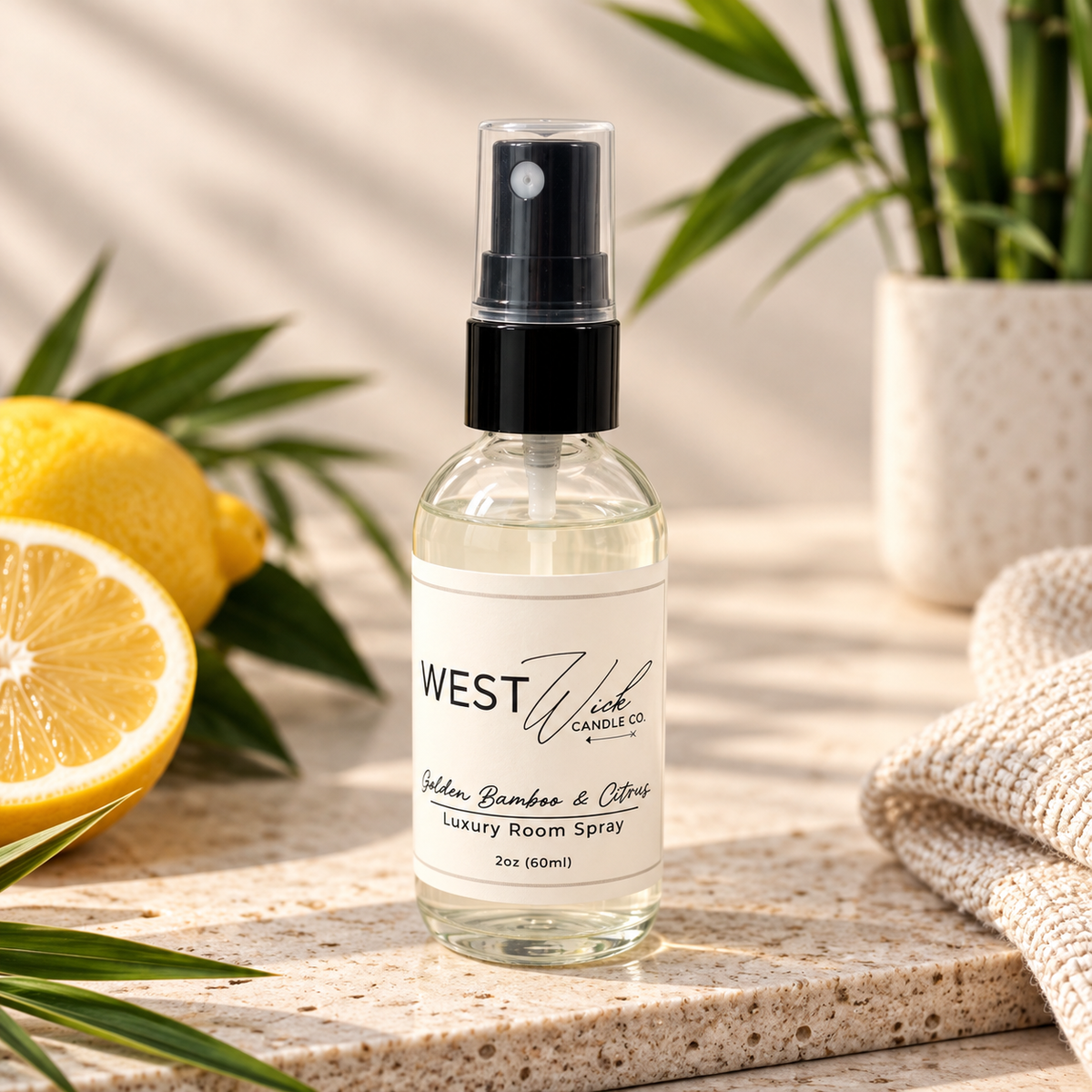 Golden Bamboo &amp; Citrus | Room Spray