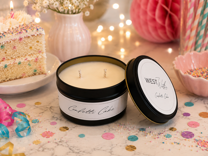 Confetti Cake | Black Luxe Candle