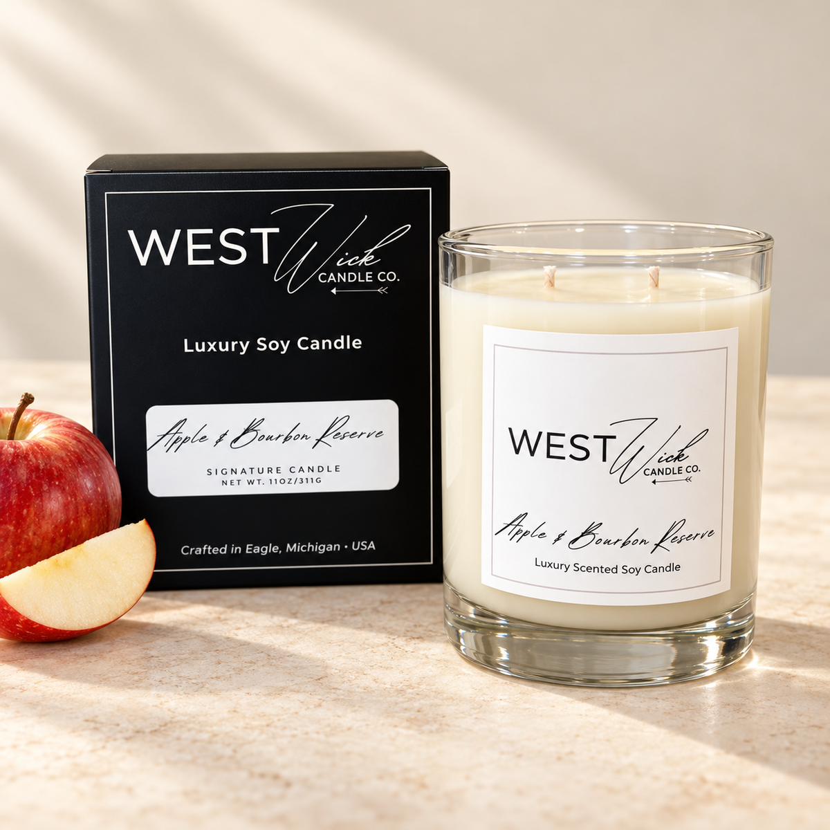 Apple &amp; Bourbon Reserve | Signature Candle