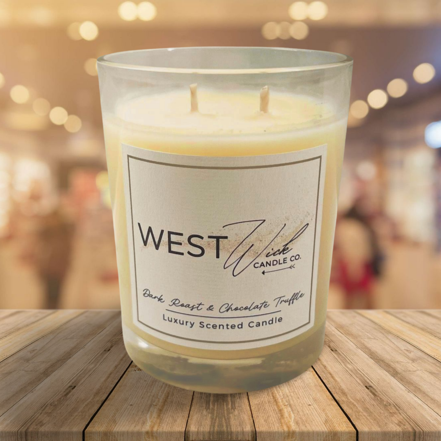 Dark Roast &amp; Chocolate Truffle Candle