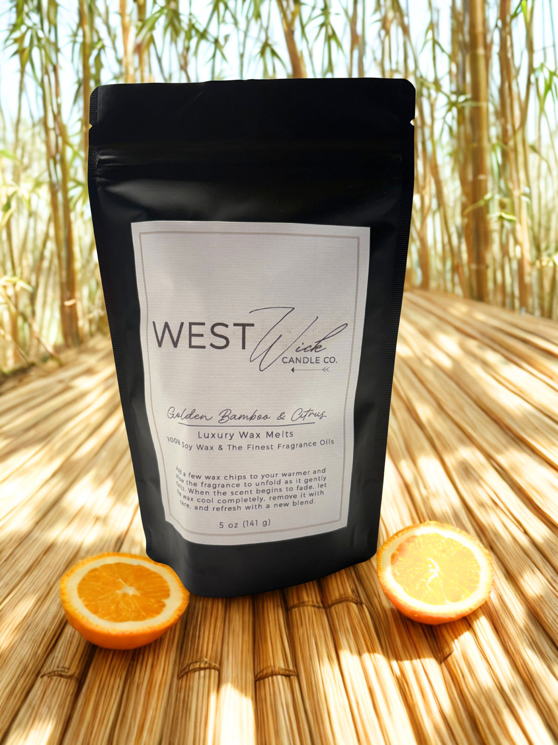 Golden Bamboo &amp; Citrus Wax Melts