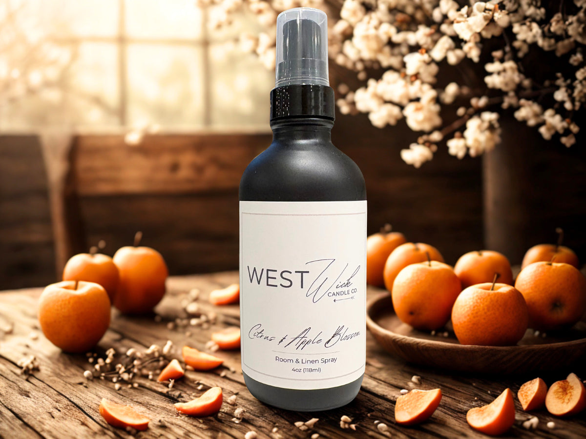 Citrus &amp; Apple Blossom | 4 oz Room &amp; Linen Spray