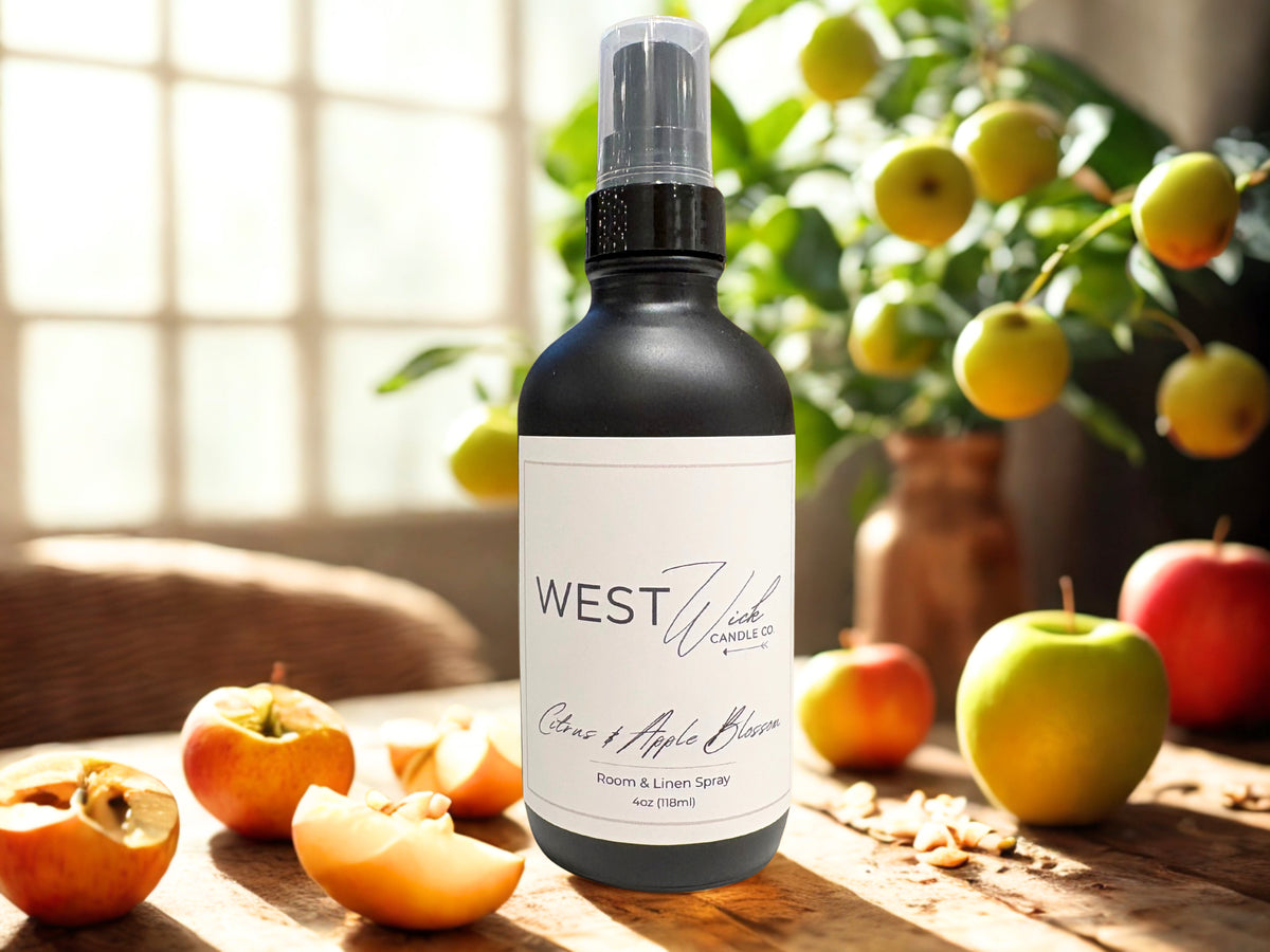 Citrus &amp; Apple Blossom | 4 oz Room &amp; Linen Spray