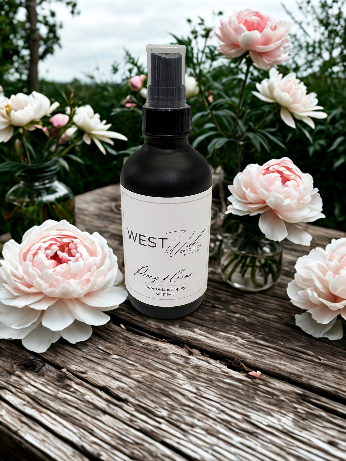 Peony &amp; Crème | 4 oz Room &amp; Linen Spray