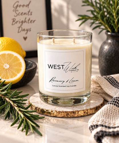 Rosemary &amp; Lemon | Signature Candle