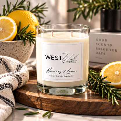 Rosemary &amp; Lemon | Signature Candle