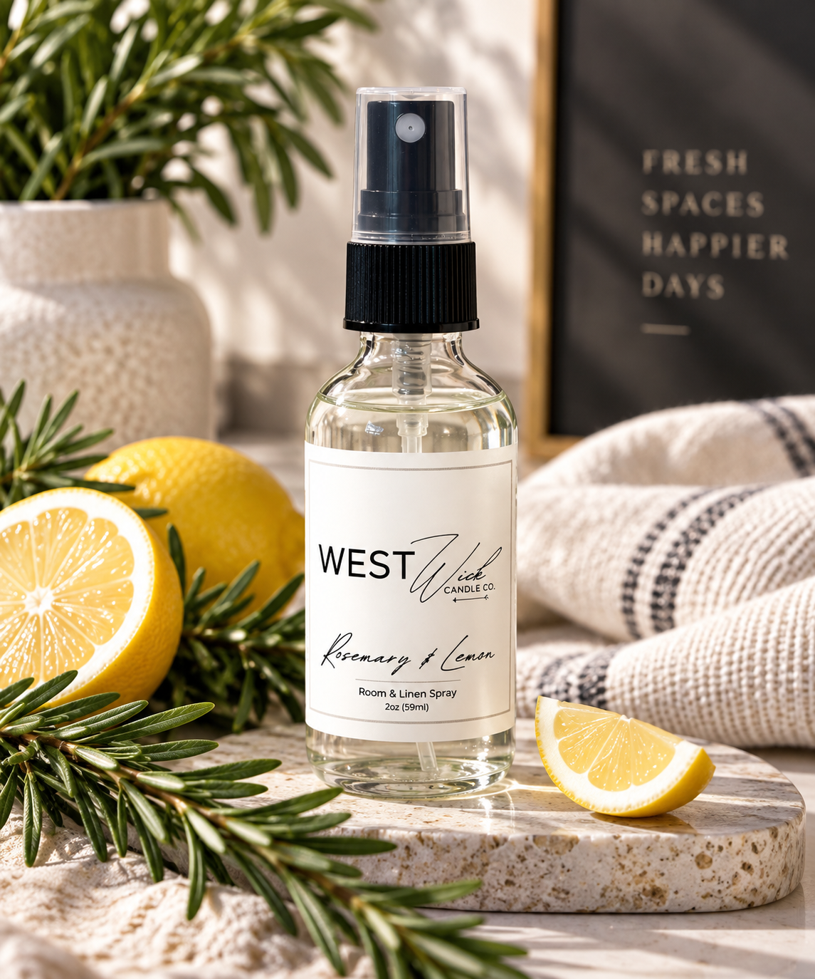 Rosemary &amp; Lemon | Room &amp; Linen Spray