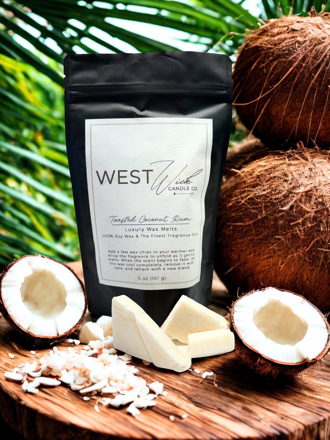 Toasted Coconut Rum Wax Melts