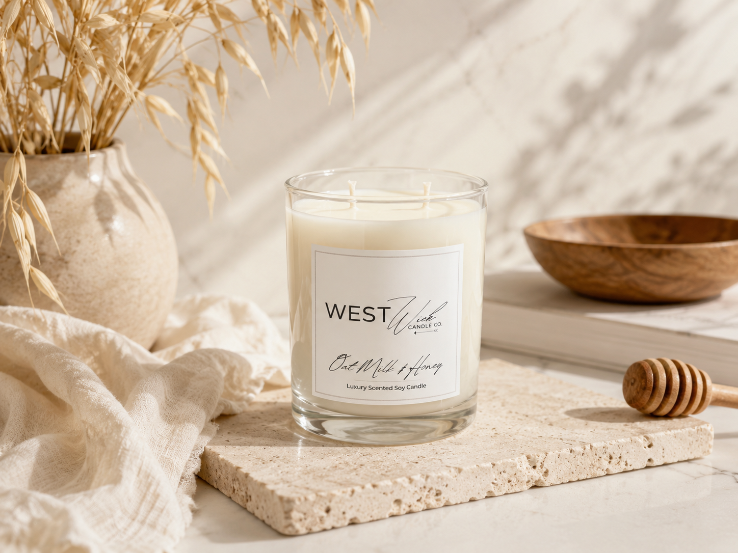 Oat Milk &amp; Honey | Signature Candle