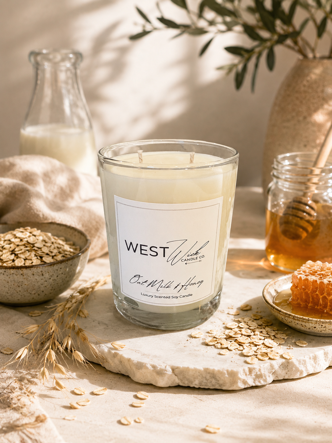Oat Milk &amp; Honey | Signature Candle