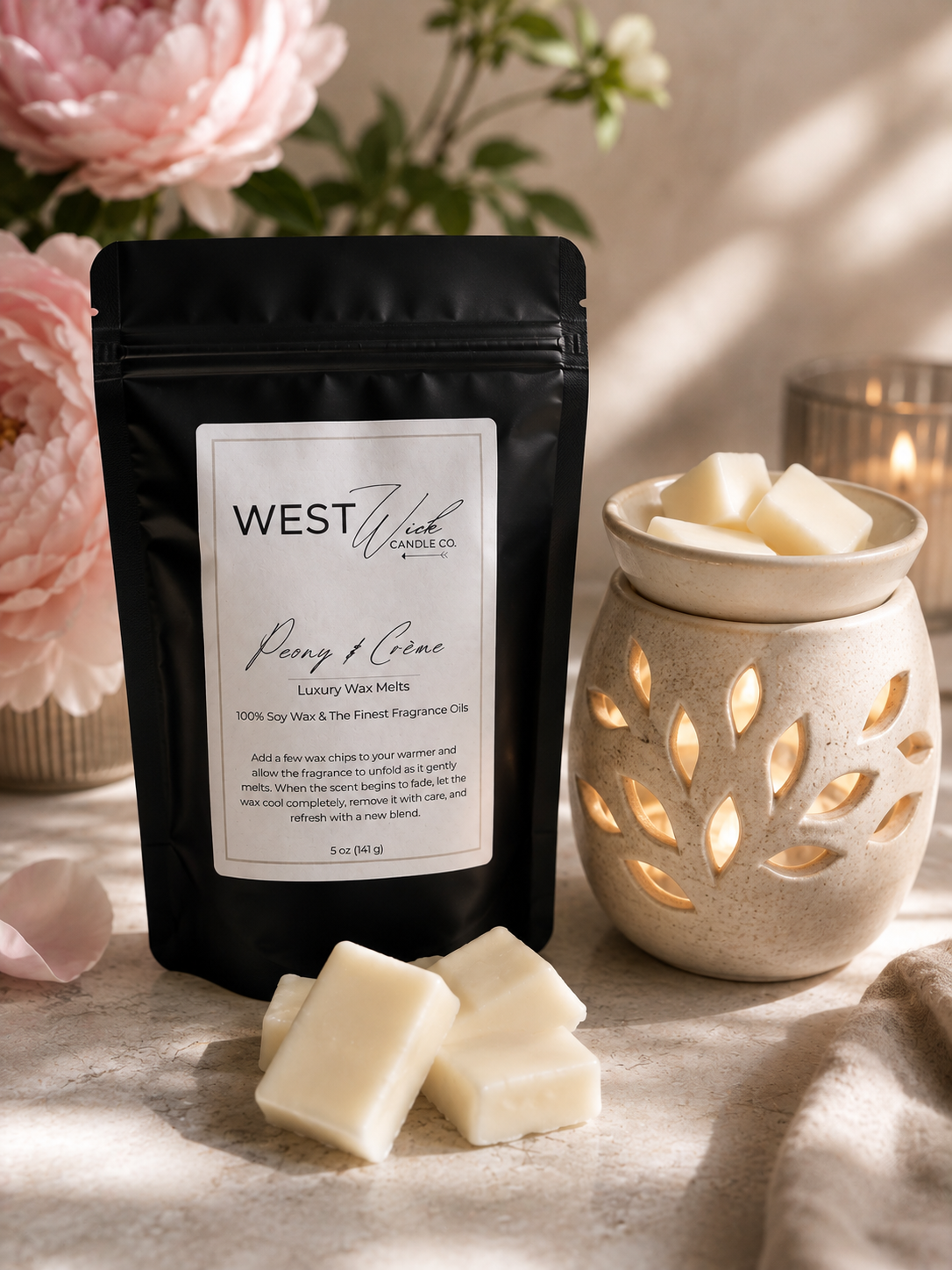 Peony &amp; Crème | Wax Melts
