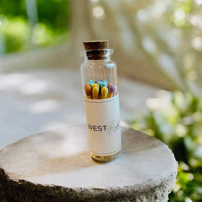 Pastel Mix Matches in Small Corked Vial
