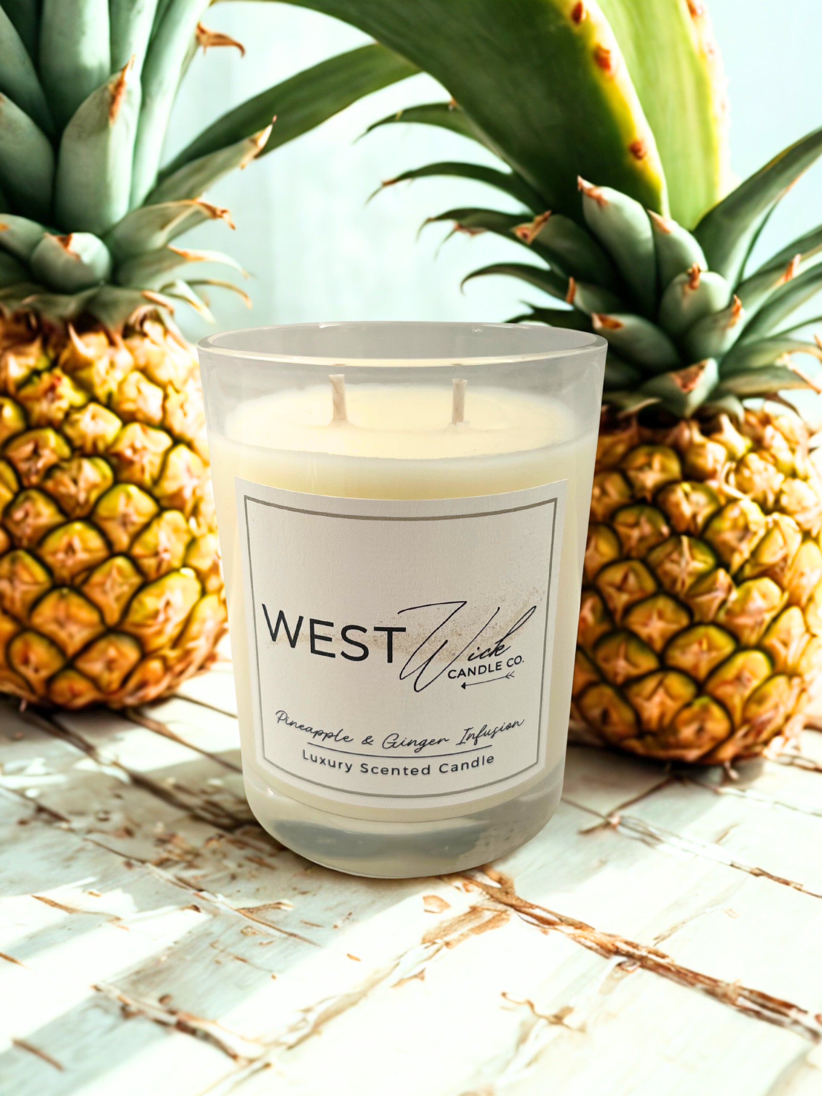Pineapple &amp; Ginger Infusion Candle