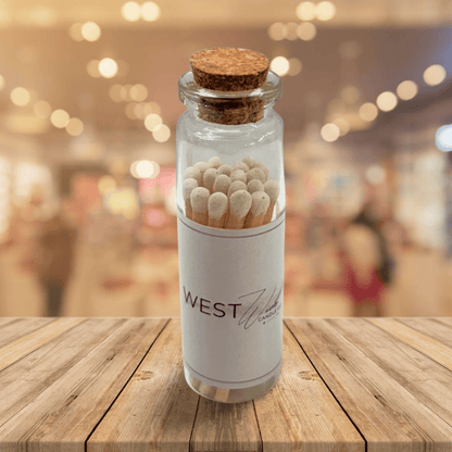 Small Vial of White Matches