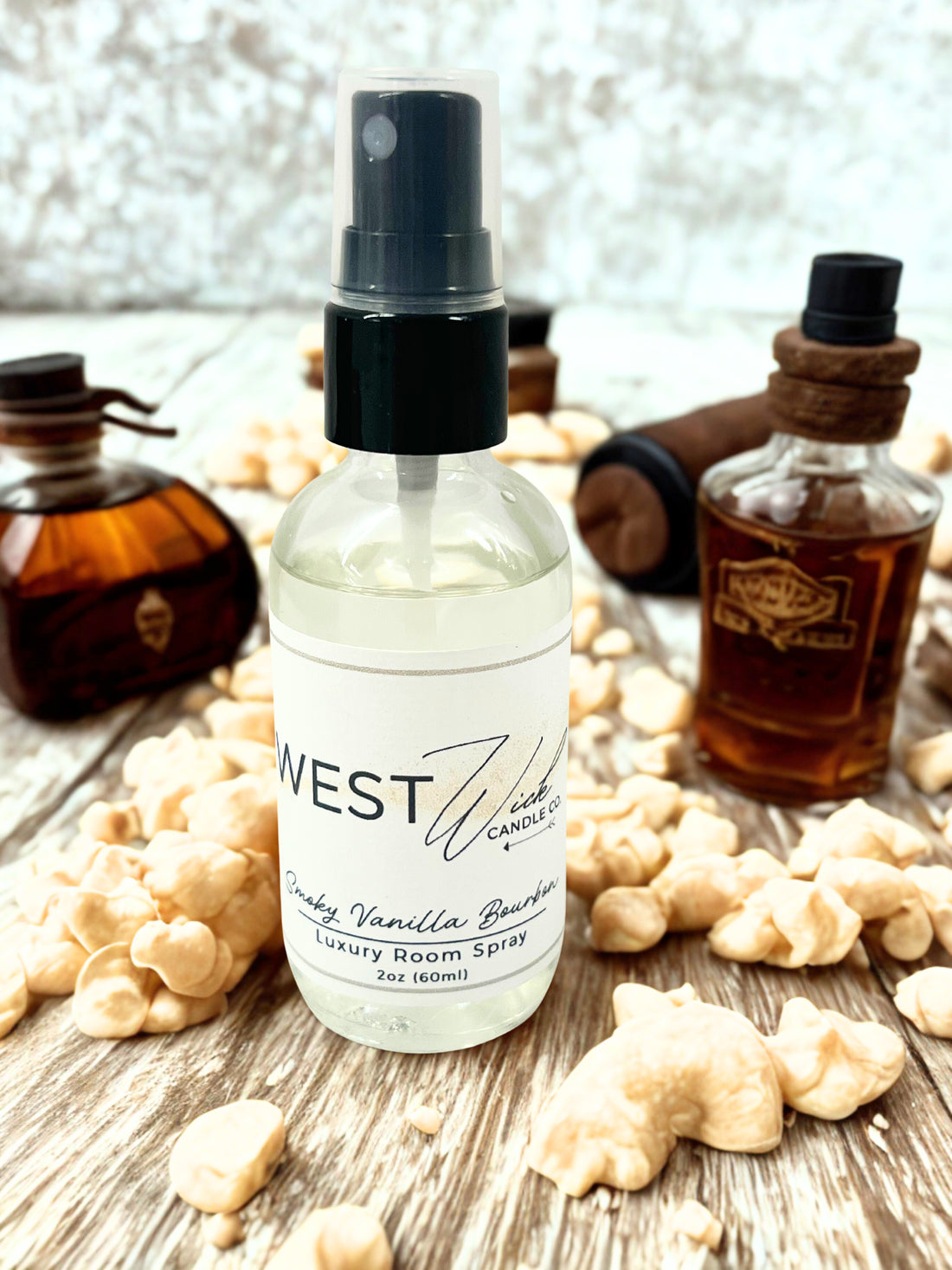 Smoky Vanilla Bourbon Room Spray