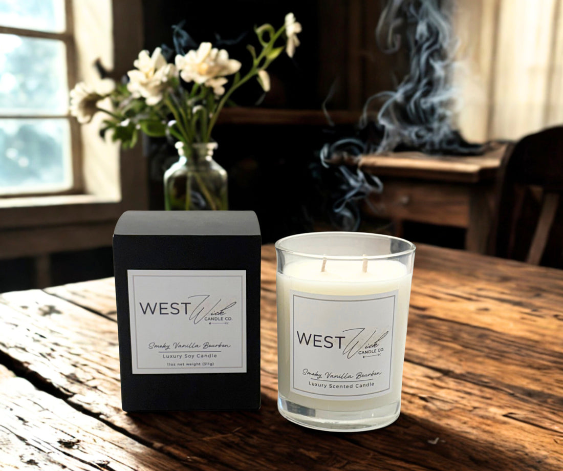 Smoky Vanilla Bourbon Candle