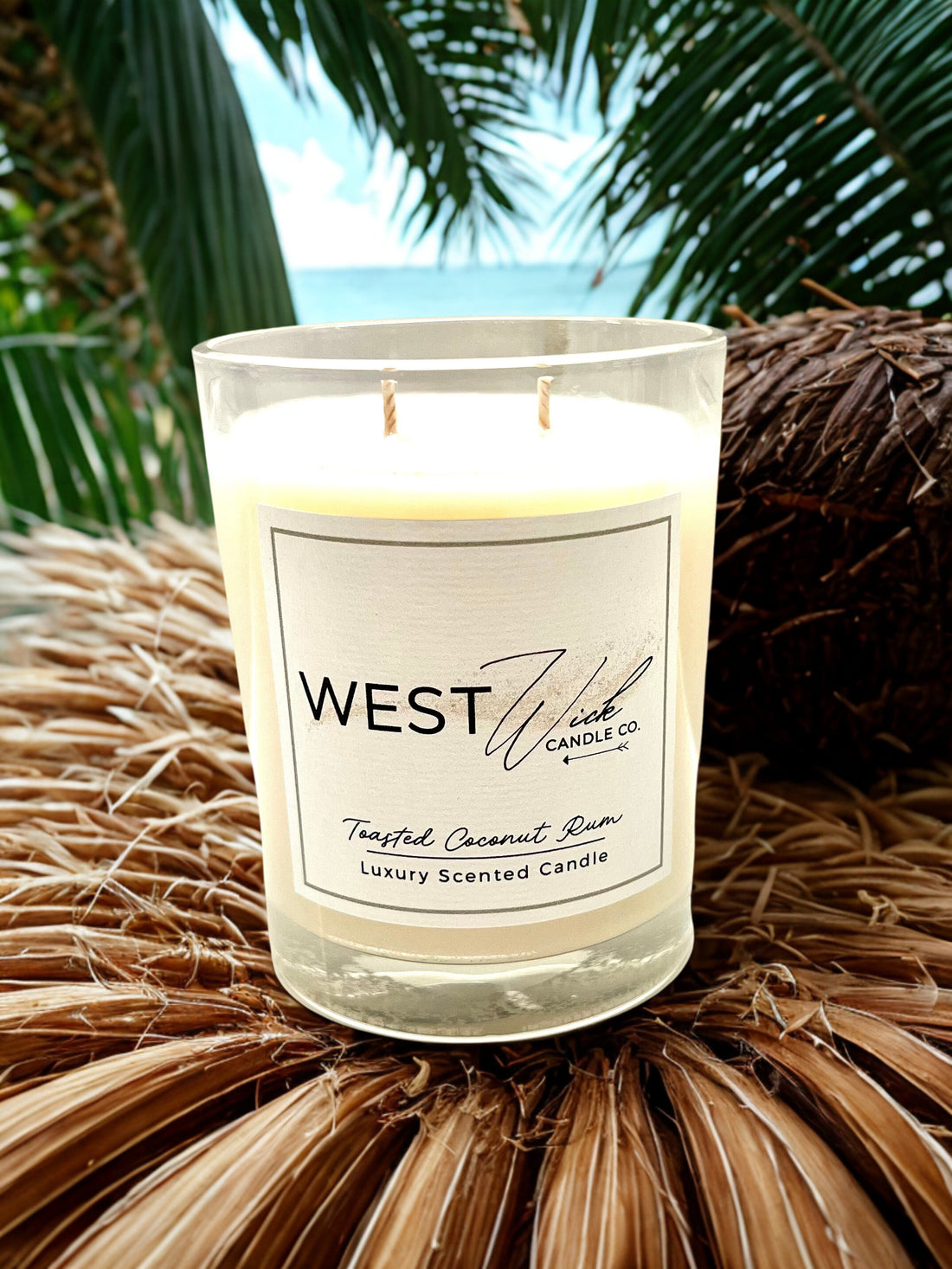 Toasted Coconut Rum Candle