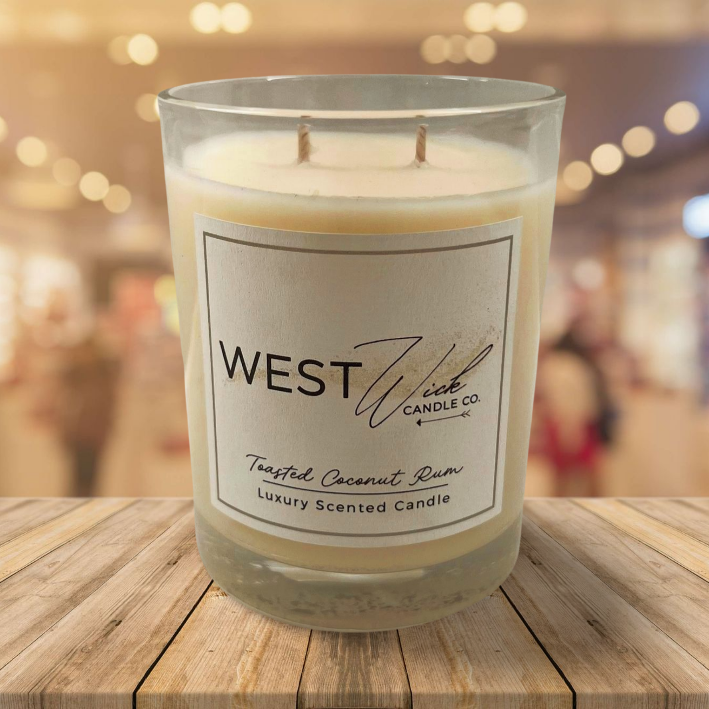 Toasted Coconut Rum Candle