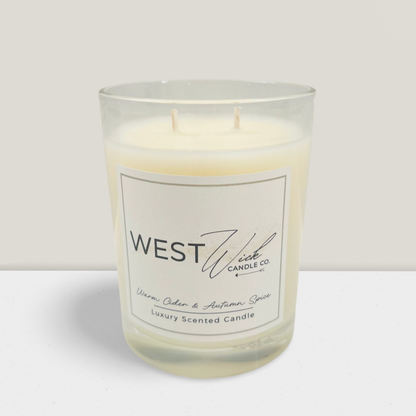 Warm Cider &amp; Autumn Spice Candle