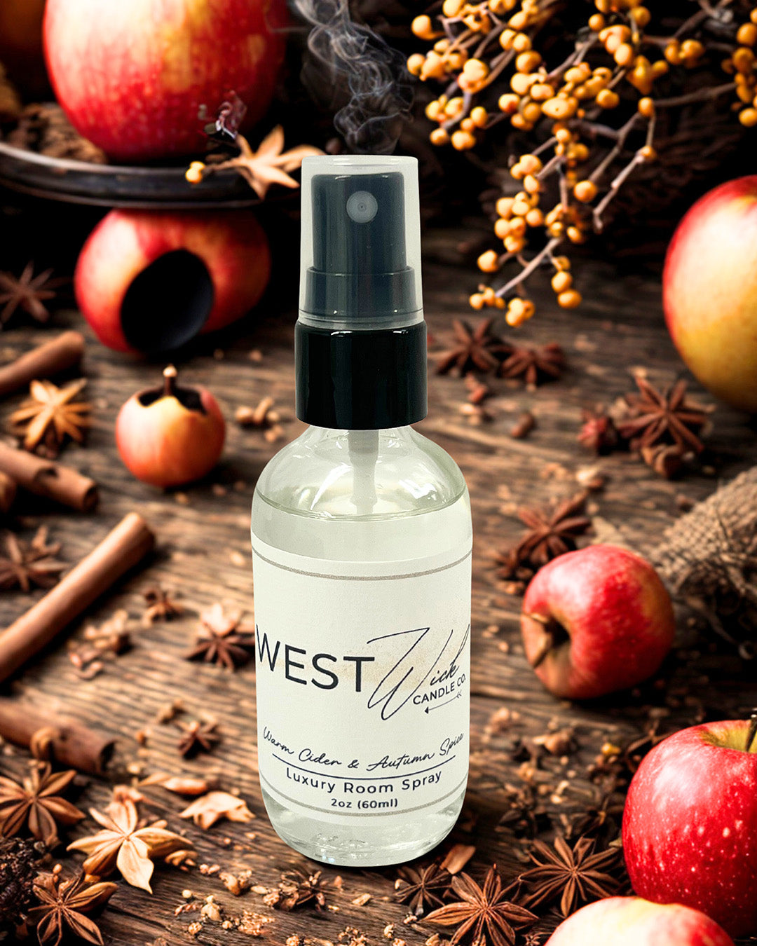 Warm Cider &amp; Autumn Spice Room Spray