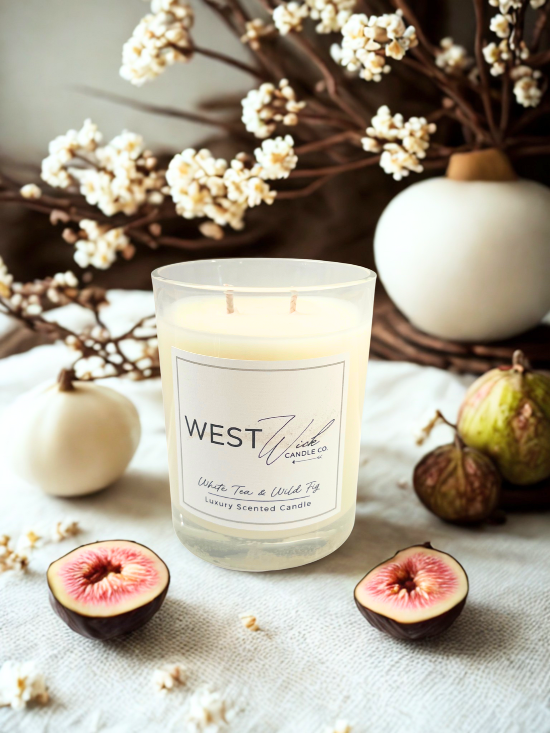 White Tea &amp; Wild Fig Candle