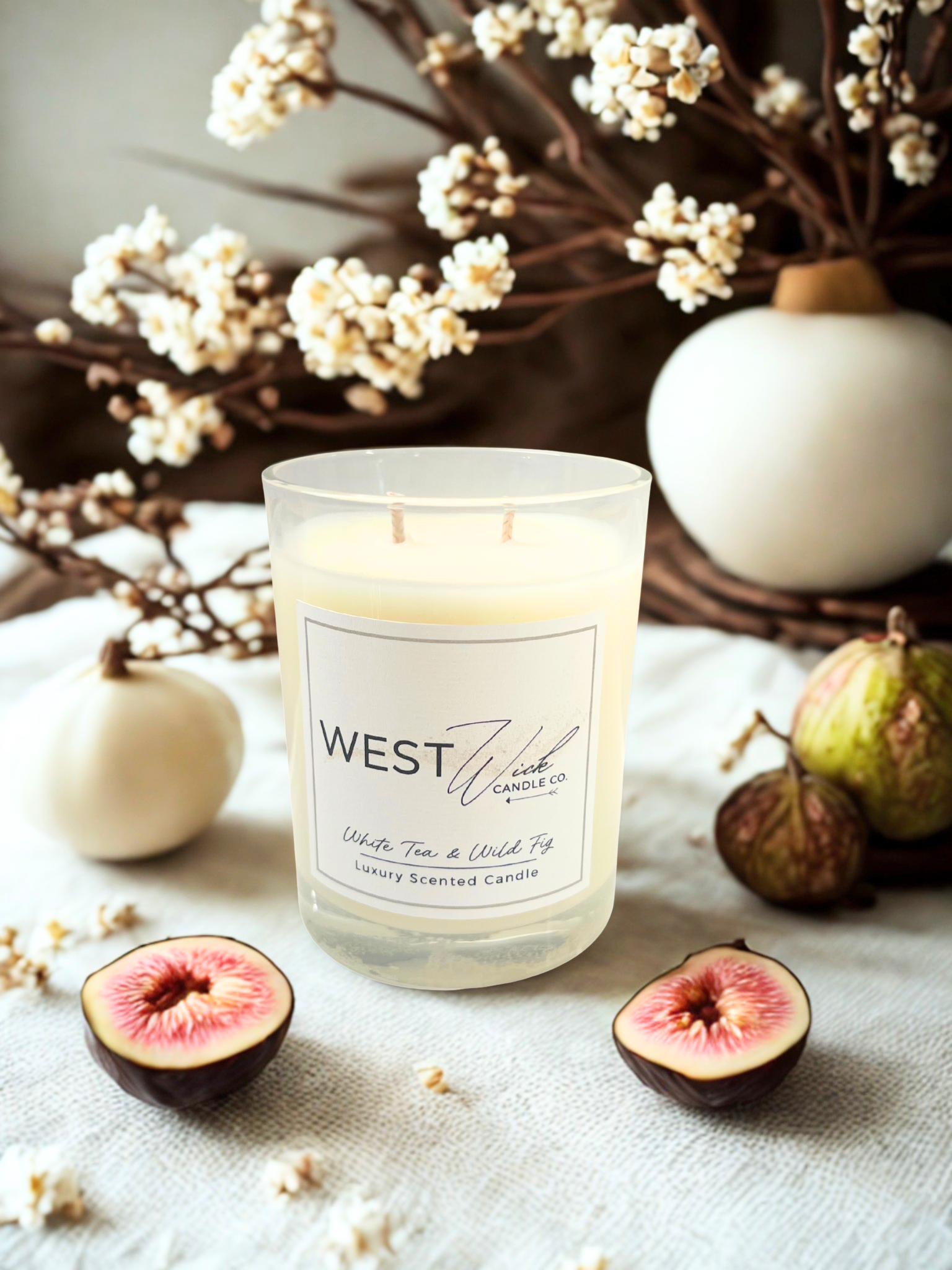 White Tea &amp; Wild Fig Candle