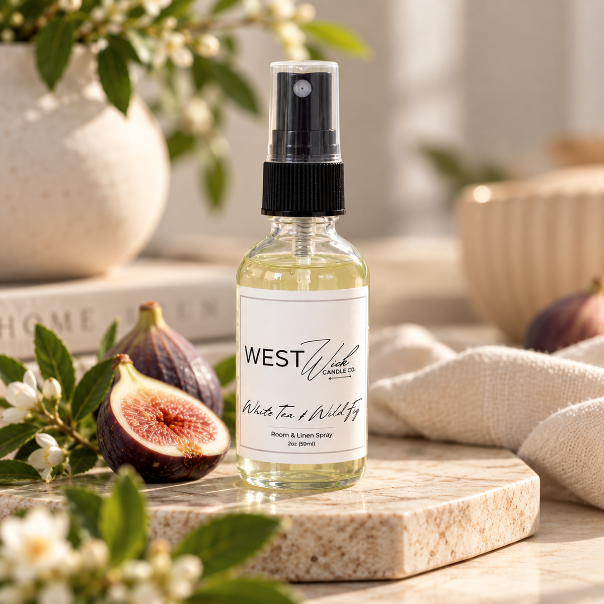 White Tea &amp; Wild Fig | Room &amp; Linen Spray