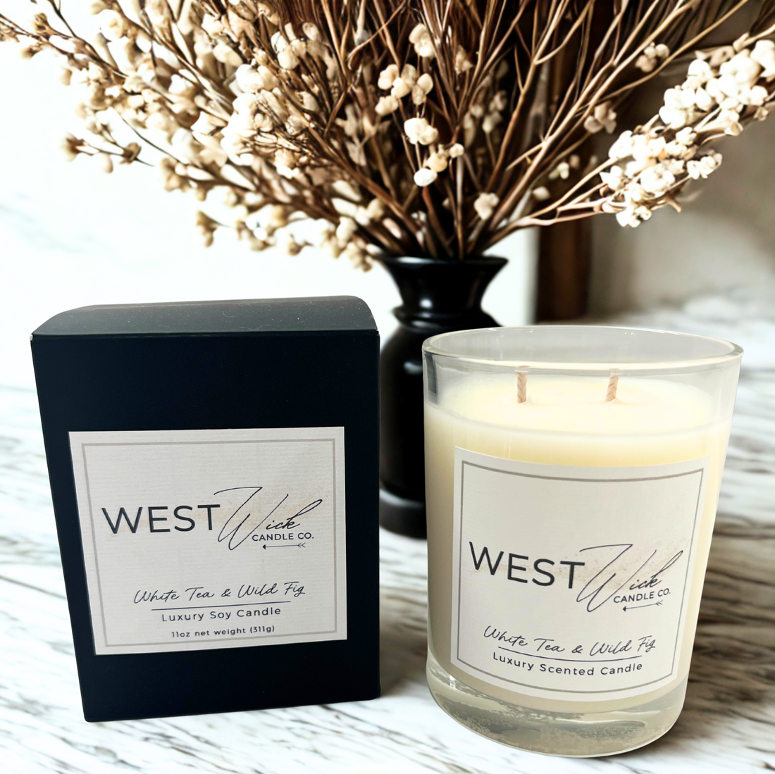 White Tea &amp; Wild Fig Candle