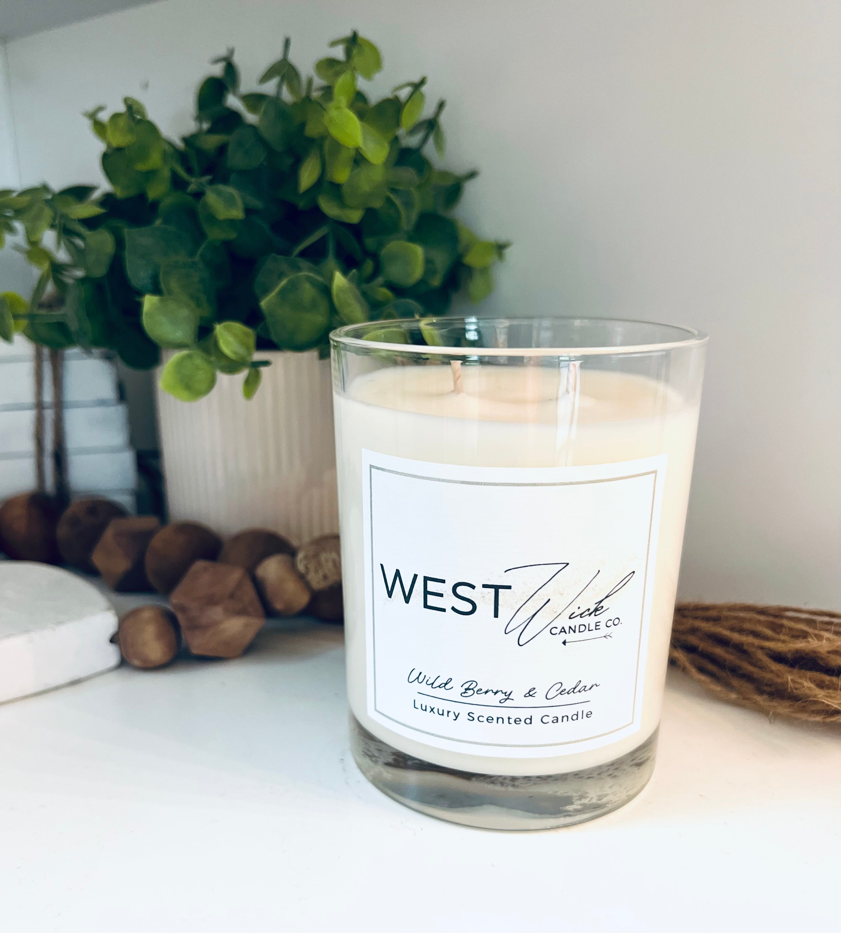 Wild Berry &amp; Cedar Candle