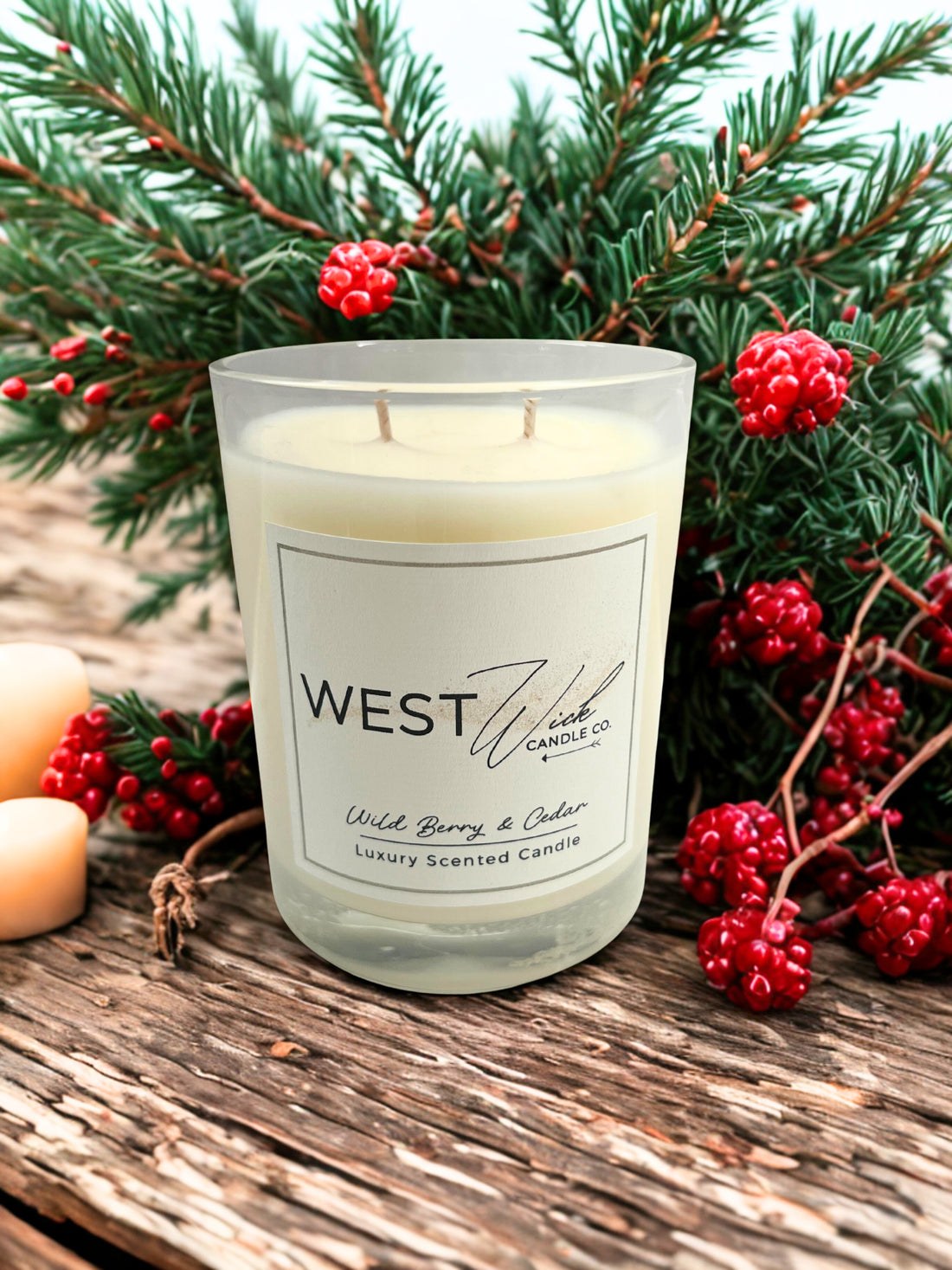 Wild Berry &amp; Cedar Candle