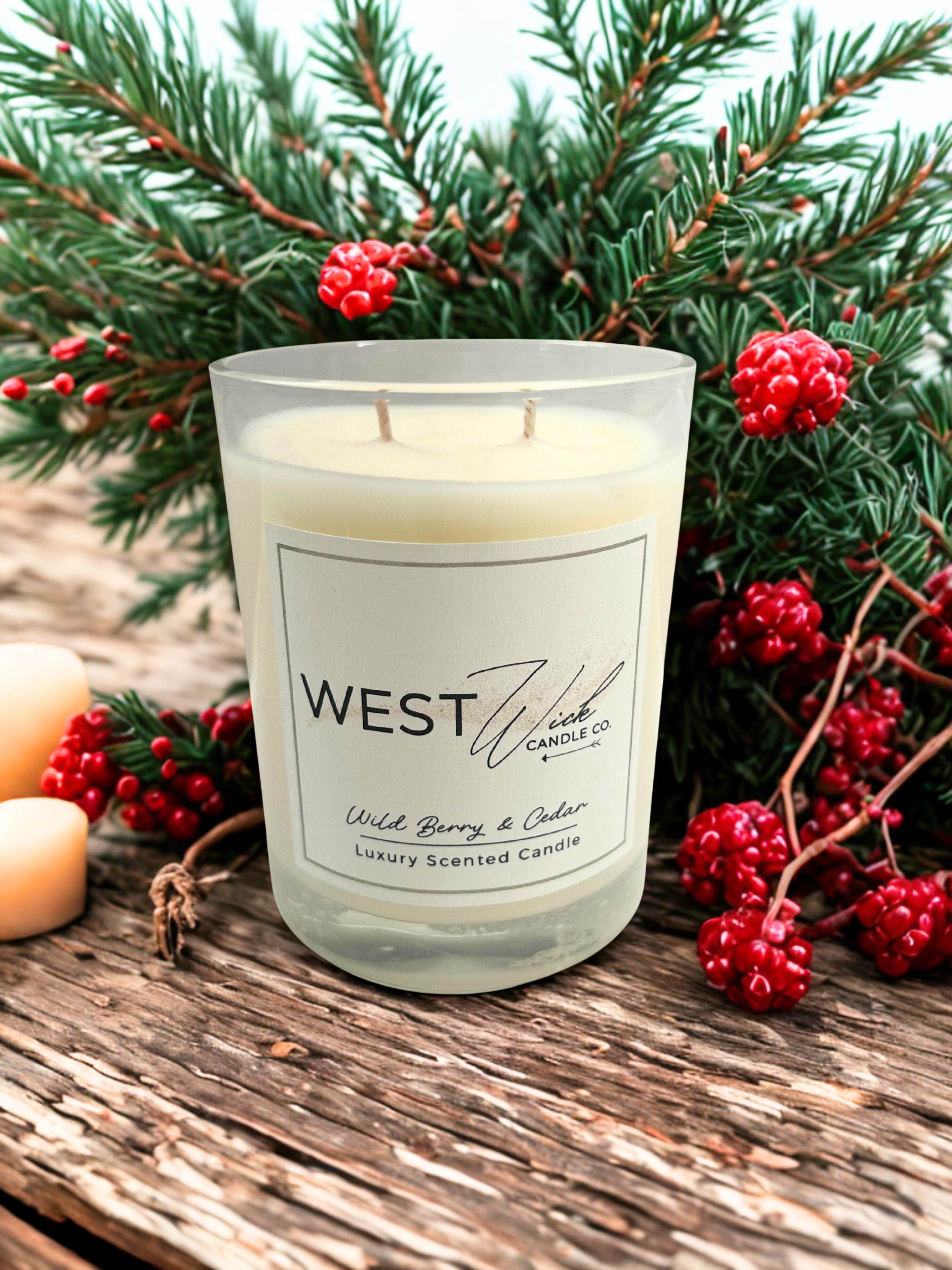 Wild Berry &amp; Cedar Candle