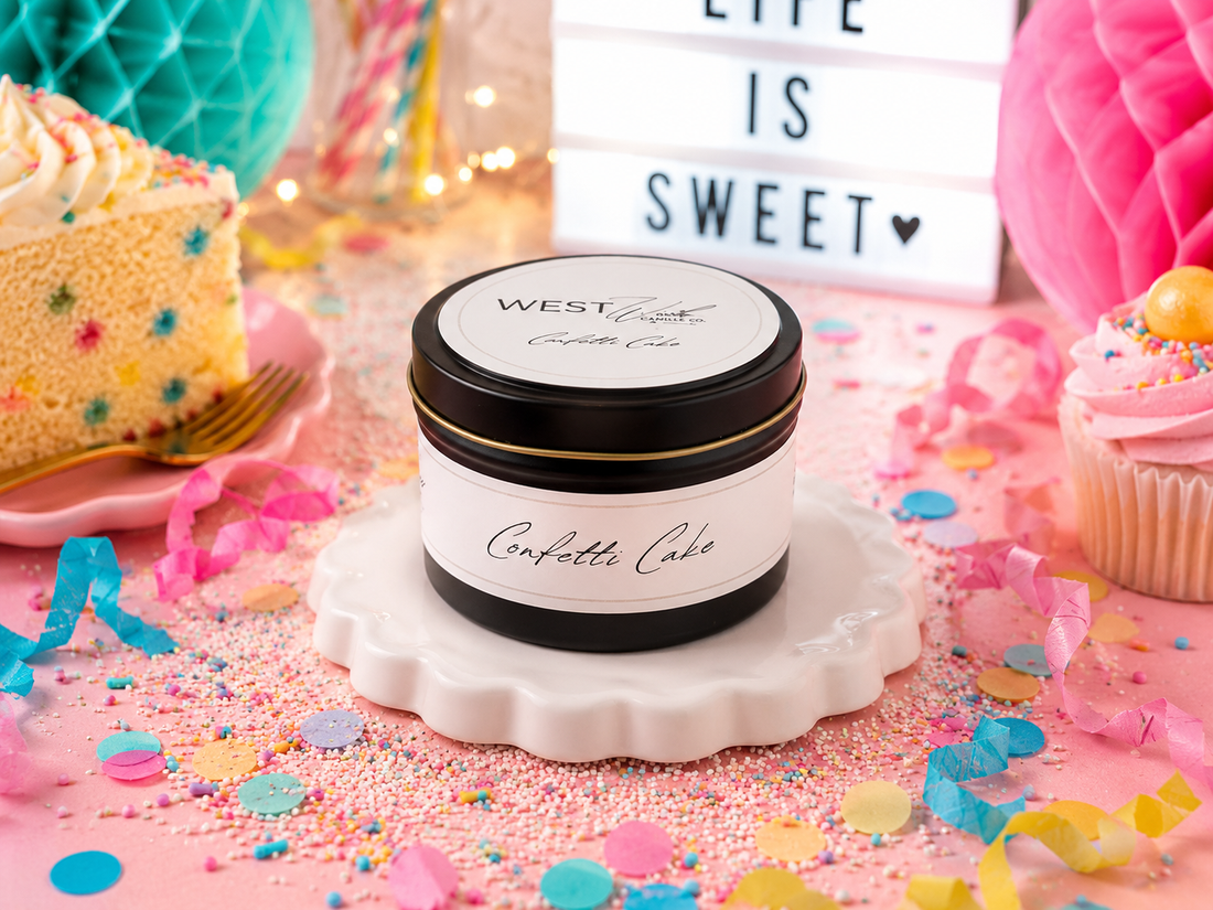 Confetti Cake | Black Luxe Candle