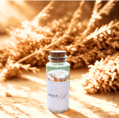 Medium Signature White Tip Matches