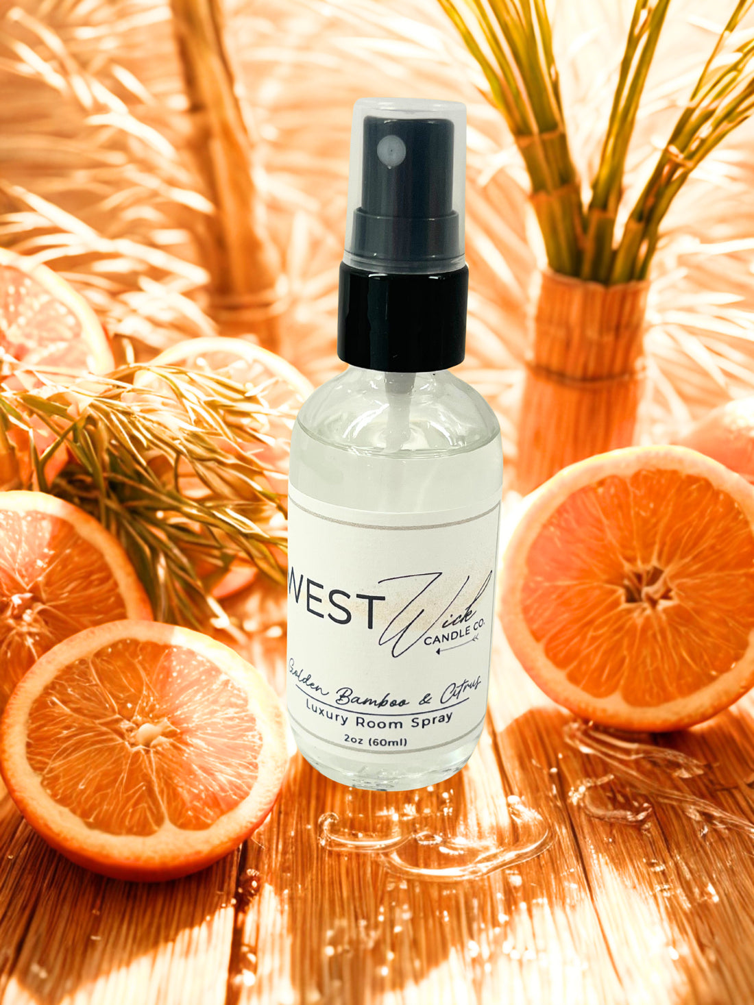 Golden Bamboo &amp; Citrus Room Spray